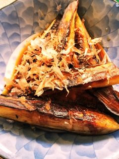 焼きナスのポン酢あえ-レシピのメイン写真