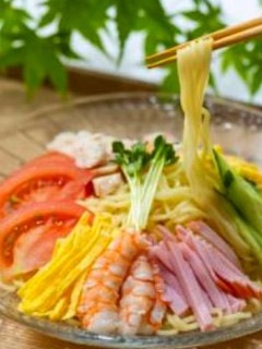 鰹節と牛肉のうま味の冷し中華-レシピのメイン写真