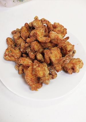 鶏のピリ辛塩唐揚げ　オヤジのつまみ-レシピのメイン写真