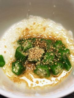 オクラと長芋のすりおろし-レシピのメイン写真