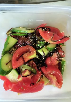 トマトきゅうり塩昆布-レシピのメイン写真
