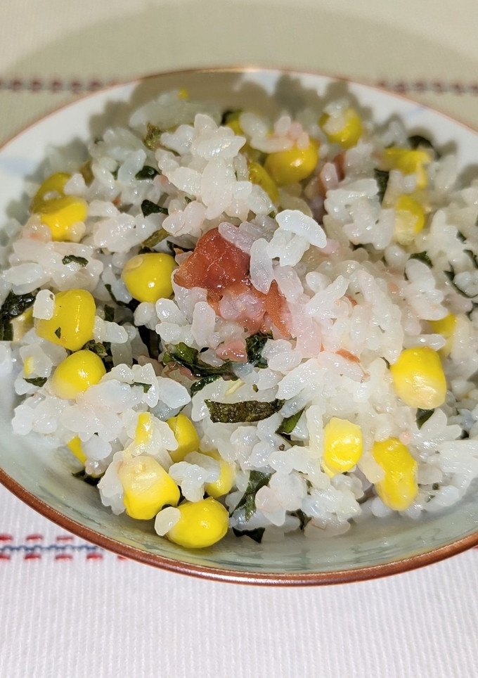 とうもろこしの炊き込みごはん-レシピのメイン写真