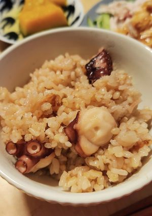 生タコからのタコ飯Ｃ:。ミ-レシピのメイン写真