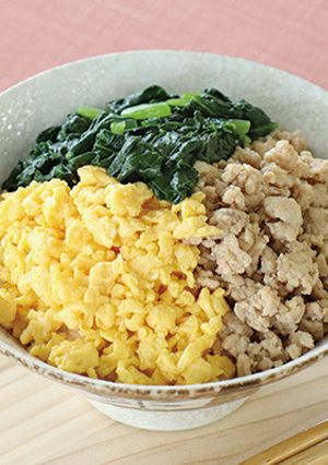 葉山さん家の三色丼-レシピのメイン写真