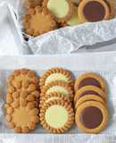 チョコレート入りコーヒーサブレ