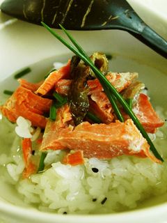昆布茶DE簡単♪鮭茶漬け-レシピのメイン写真