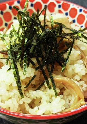 準備3分！絶品メンマの中華風炊込みご飯-レシピのメイン写真