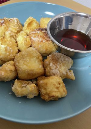 節約ご飯★カリプル醤油豆腐唐揚げ その1-レシピのメイン写真