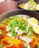 豚しゃぶ肉の濃厚醤油ラーメン