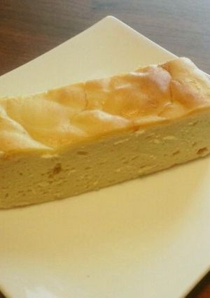 材料５つ☆スフレチーズケーキ☆-レシピのメイン写真