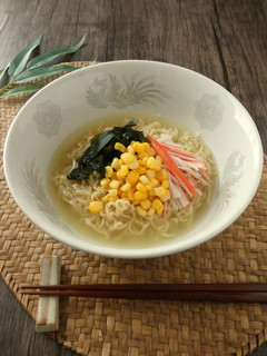 わかめとカニカマの冷やしラーメン-レシピのメイン写真