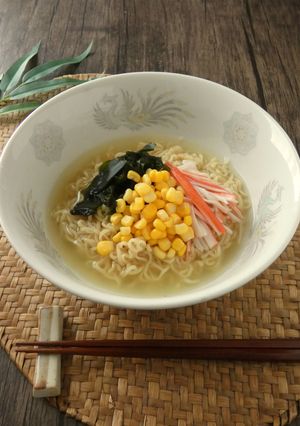わかめとカニカマの冷やしラーメン-レシピのメイン写真