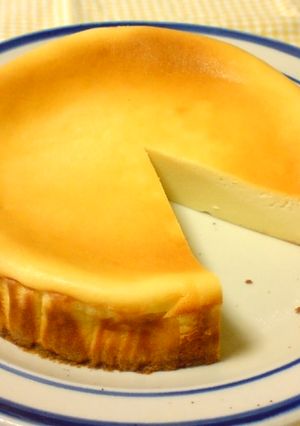 豆乳で♪ベイクドチーズケーキ-レシピのメイン写真