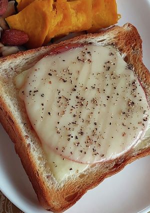 はちみつチーズトースト-レシピのメイン写真