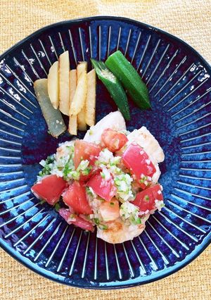 夏レシピ!鶏肉のサルサソースがけ-レシピのメイン写真