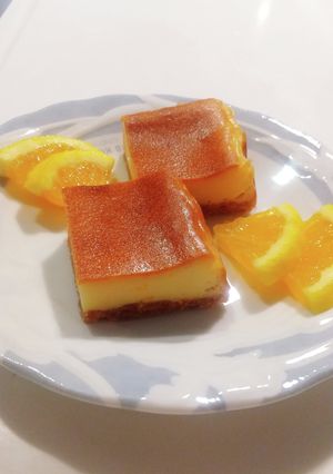 ☆簡単☆オレンジ風味のチーズケーキ-レシピのメイン写真