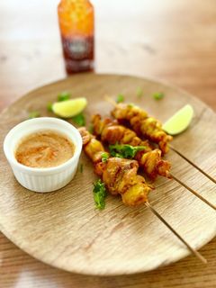 サテー風焼き鳥 甘辛ピーナッツソースで♪-レシピのメイン写真