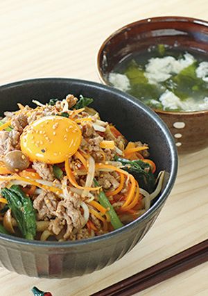 ビビンバ丼-レシピのメイン写真