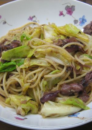 春キャベツとほたるいかのスパゲッティ-レシピのメイン写真