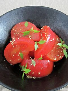 フルーツトマトと黒酢のナムル-レシピのメイン写真