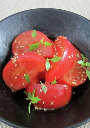 フルーツトマトと黒酢のナムル-レシピのメイン写真