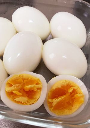 サラダトッピング用ゆで卵-レシピのメイン写真
