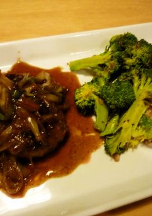 和風ねぎソースのハンバーグ-レシピのメイン写真