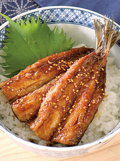 煮物だし┃ご飯がすすむ♪いわしの蒲焼丼-レシピのメイン写真