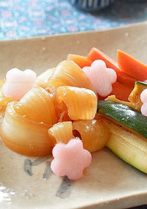 玉ねぎとズッキーニ、にんじんの味噌漬け♪-レシピのメイン写真