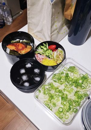 暑い夏に素麺弁当☆彡-レシピのメイン写真