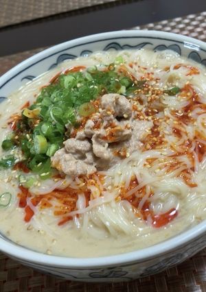 担々麺風冷しそうめん-レシピのメイン写真