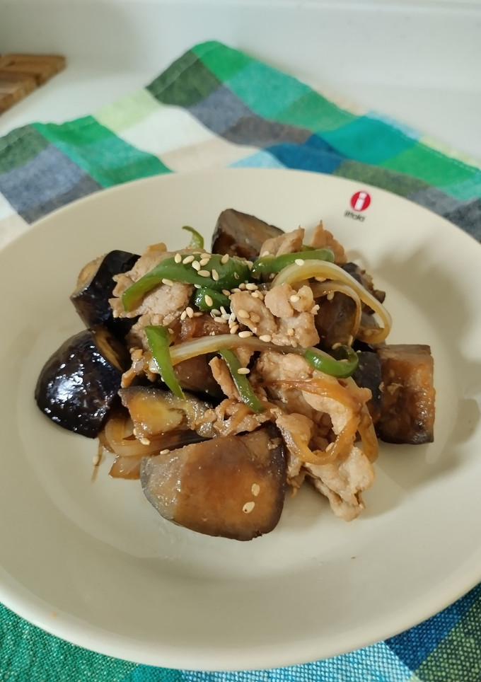 豚肉ととろ旨茄子の甘辛炒め☆ご飯が進む！-レシピのメイン写真