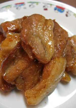 豚バラの甘辛煮-レシピのメイン写真