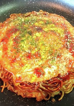 簡単お家で誰でも作れる広島風お好み焼き-レシピのメイン写真