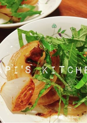 大葉がたっぷり⭐︎玉ねぎステーキ⭐︎-レシピのメイン写真