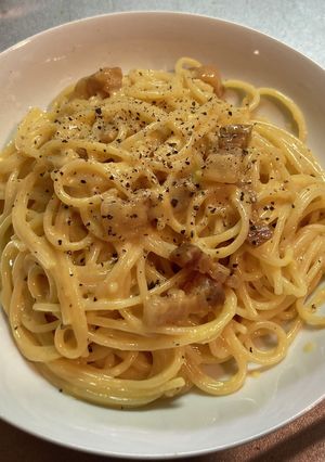 カルボナーラ-レシピのメイン写真