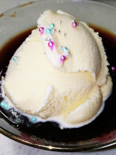 コーヒーゼリー バニラアイスのせ-レシピのメイン写真