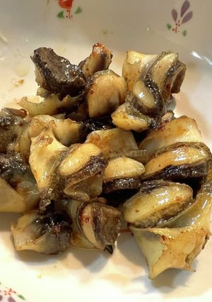 あかにし貝のにんにく醤油炒め-レシピのメイン写真