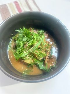 混ぜるだけで簡単!(^^)!鯖缶の冷や汁-レシピのメイン写真