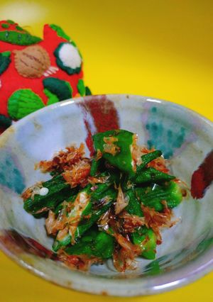 オクラのおかか和え　-レシピのメイン写真