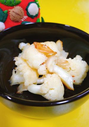 カリフラワーのペペロン炒め　-レシピのメイン写真