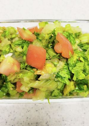 セロリとトマトのさっぱりあえ物-レシピのメイン写真