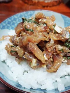 ボールとスプーンのみ!!あじのなめろう-レシピのメイン写真