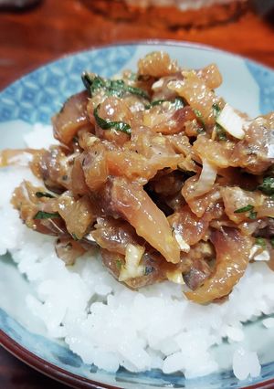 ボールとスプーンのみ！！あじのなめろう-レシピのメイン写真