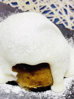 包まないとろける大福(焼き芋あん)-レシピのメイン写真