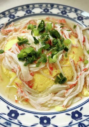 レンジだけ　冷やしかに玉-レシピのメイン写真