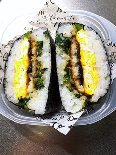 7/20 うな卵おにぎらず-レシピのメイン写真