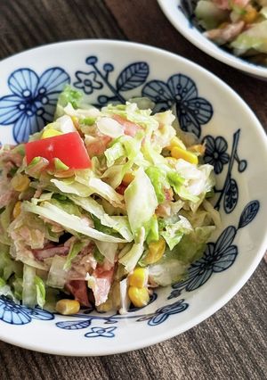 塩もみキャベツの夏サラダ-レシピのメイン写真