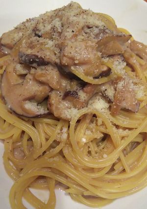ダブルポルチーニパスタ-レシピのメイン写真