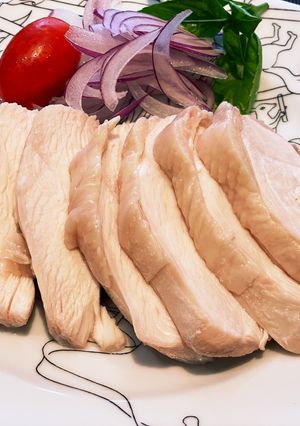 バッグを使わない！低温調理サラダチキン-レシピのメイン写真